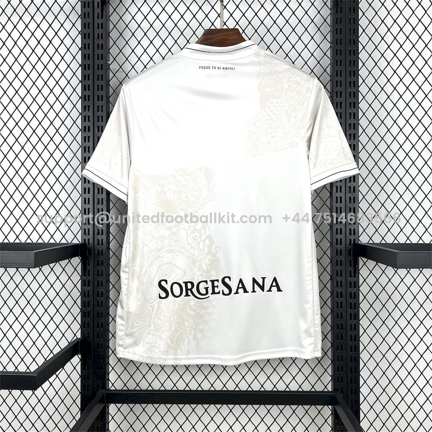 Unitedfootballkit.com | Napoli 25-26 Away Jersey - Fans Version -Customize Name, Number and Patch | Worldwide Shipping