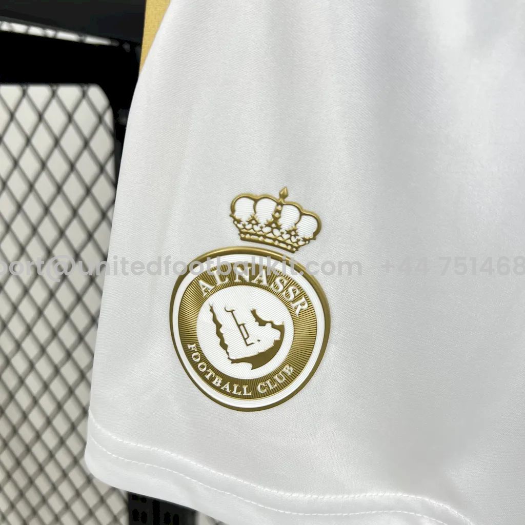Unitedfootballkit.com | Al Nassr Riyadh Victory 24-25 Third Kids Kit -Customize Name, Number and Patch | Worldwide Shipping