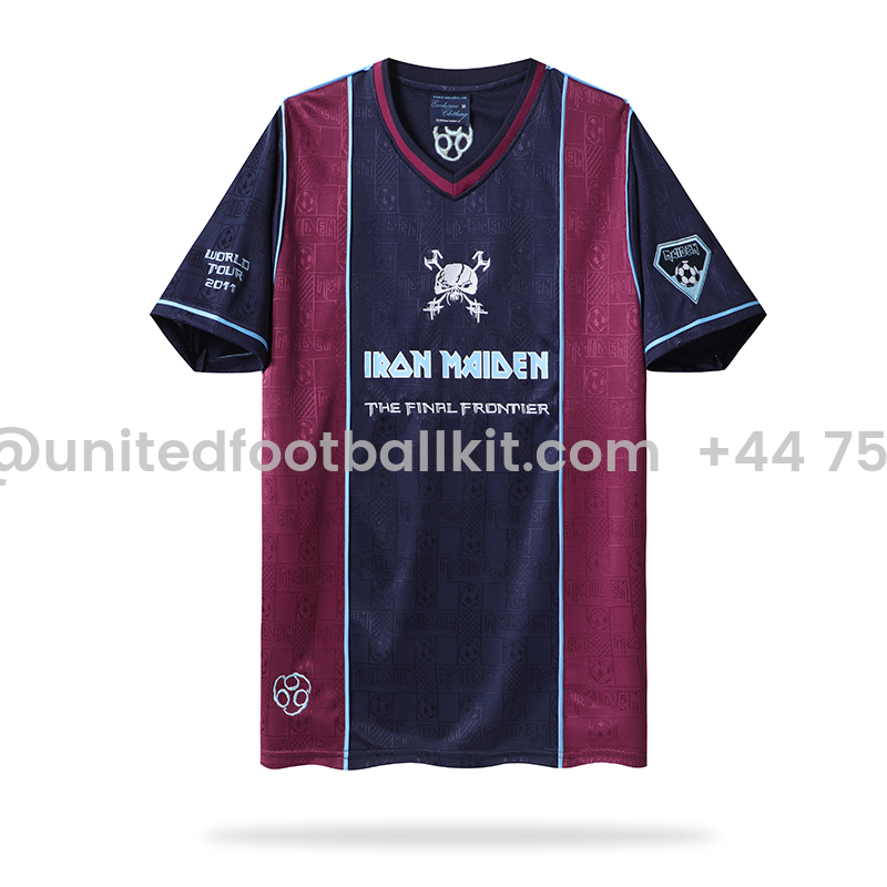 Unitedfootballkit.com | Retro Iron Maiden 2011 Home Stadium Jersey -Customize Name, Number and Patch | Worldwide Shipping