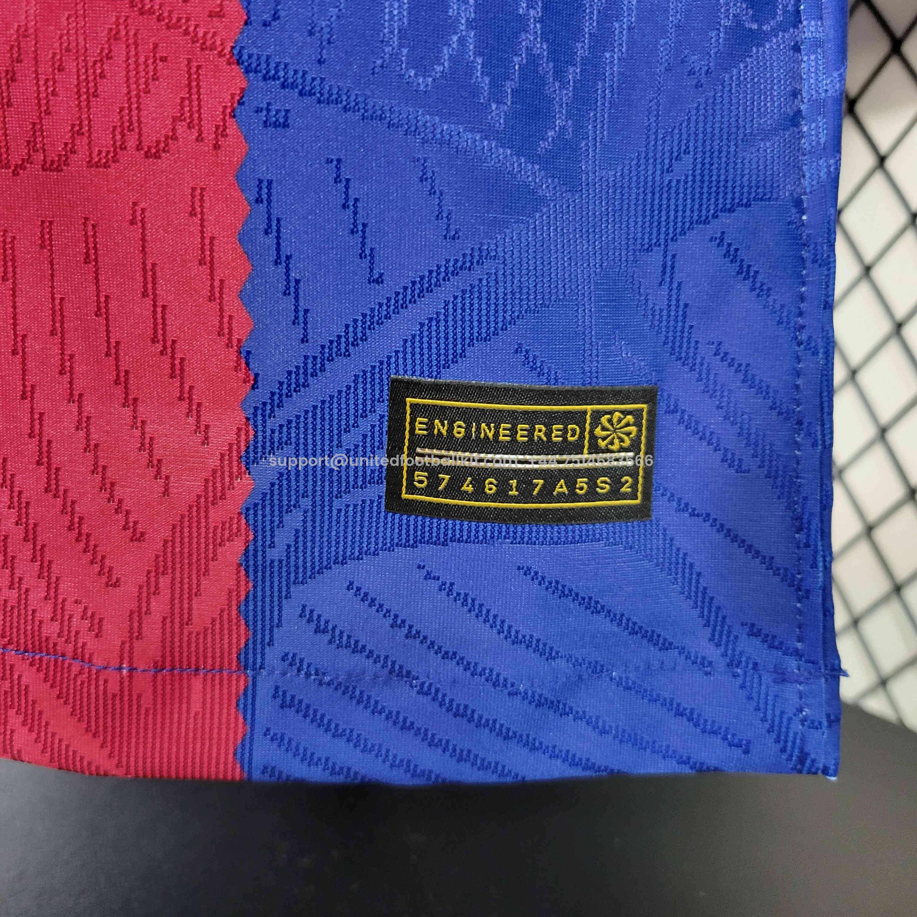 Unitedfootballkit.com | Barcelona 23-24 Home Stadium Jersey - Player Version -Customize Name, Number and Patch | Worldwide Shipping