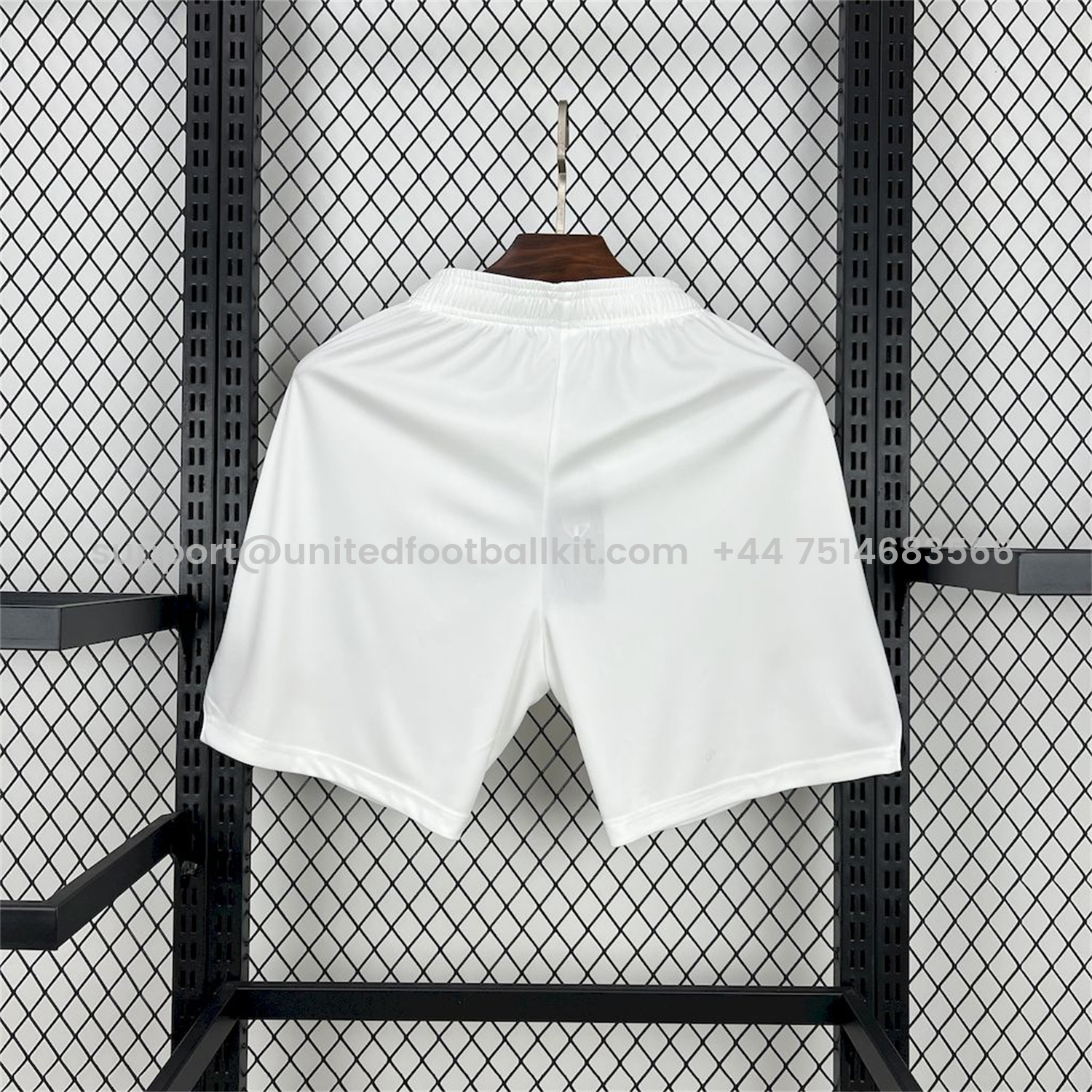 Unitedfootballkit.com | Sao Paulo 25-26 Home White Shorts - Fans Version -Customize Name, Number and Patch | Worldwide Shipping
