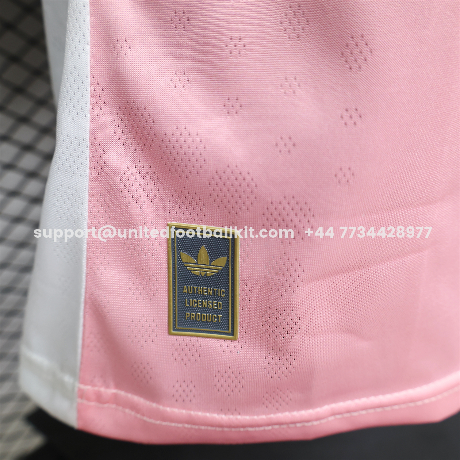 Unitedfootballkit.com | INT M.A.M 26-27 Pink White Special Jersey - Player Version -Customize Name, Number and Patch | Worldwide Shipping