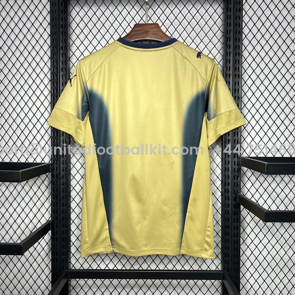 Unitedfootballkit.com | Retro Italy 2006 Golden Goalkeeper Jersey -Customize Name, Number and Patch | Worldwide Shipping