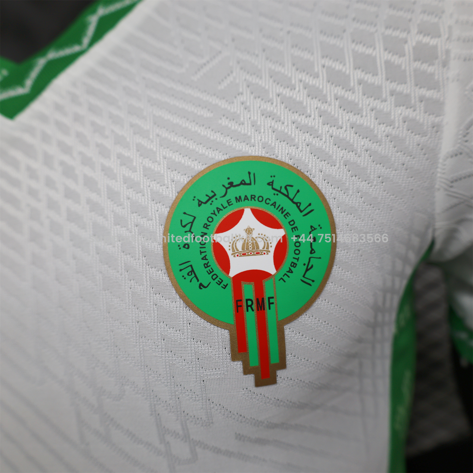 Unitedfootballkit.com | Morocco 24-25 Away Jersey - Player Version -Customize Name, Number and Patch | Worldwide Shipping