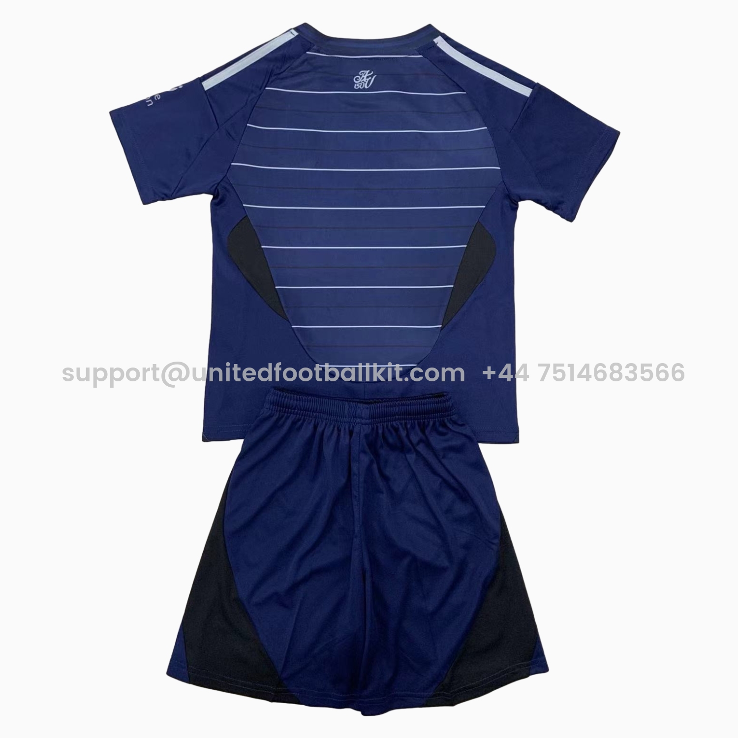 Unitedfootballkit.com | Aston Villa 24-25 Third Kids Kit -Customize Name, Number and Patch | Worldwide Shipping