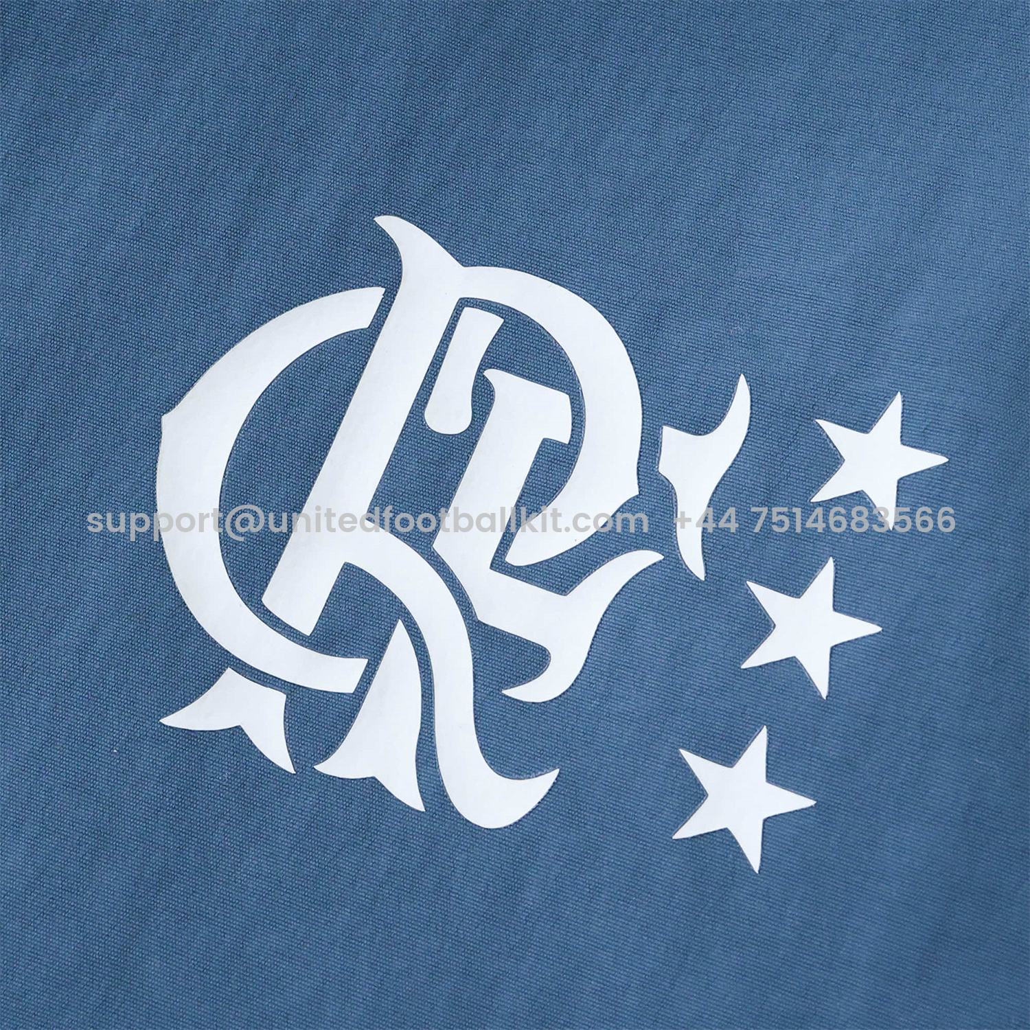 Unitedfootballkit.com | Flamengo 24-25 Double Sided Reversible Windbreaker - Red & Blue -Customize Name, Number and Patch | Worldwide Shipping