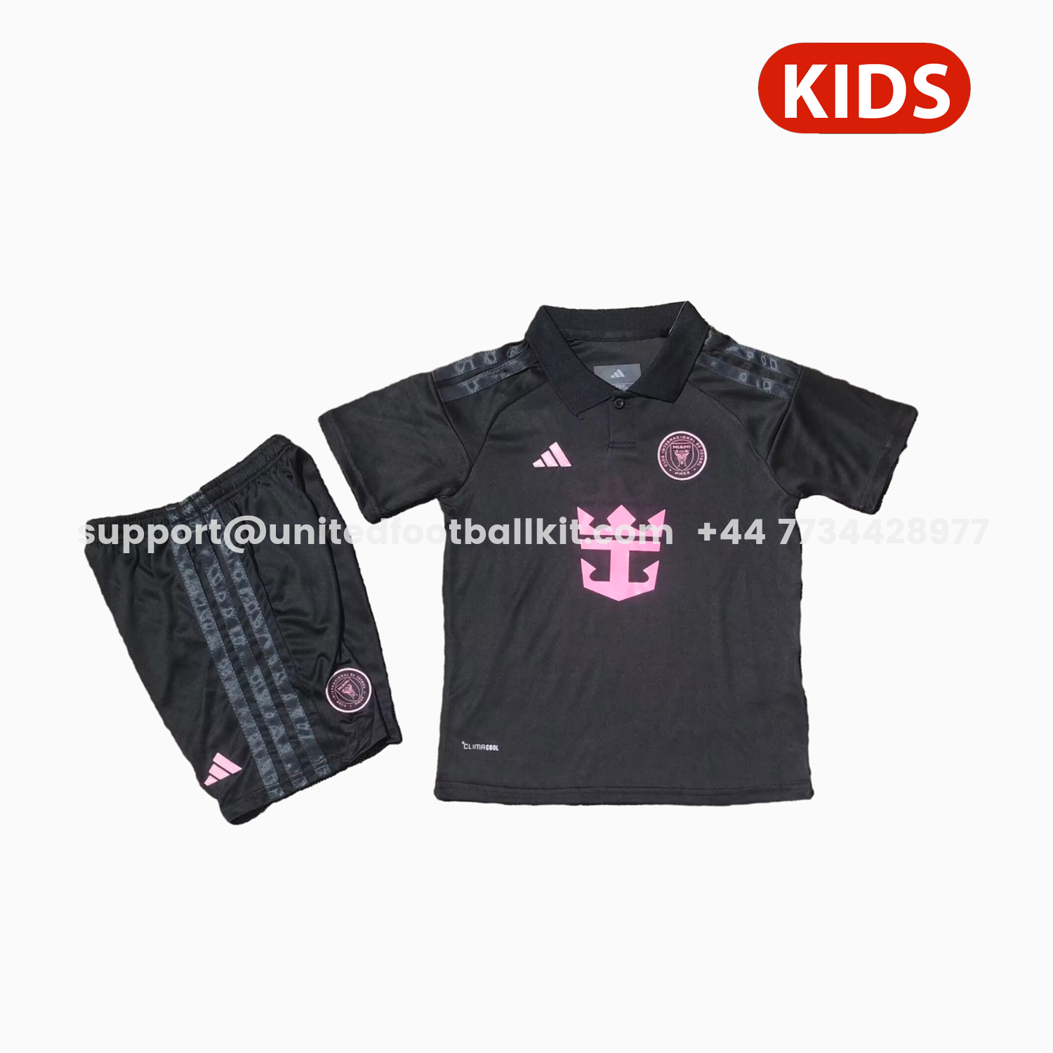 Unitedfootballkit.com | INT M.A.M 2026 Away Kids Kit -Customize Name, Number and Patch | Worldwide Shipping