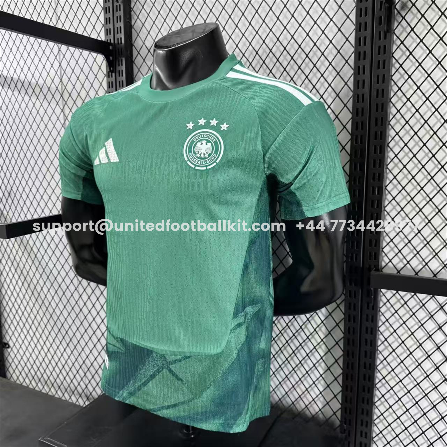 Unitedfootballkit.com | Germany 2026 Green Goalkeeper Jersey - Player Version -Customize Name, Number and Patch | Worldwide Shipping