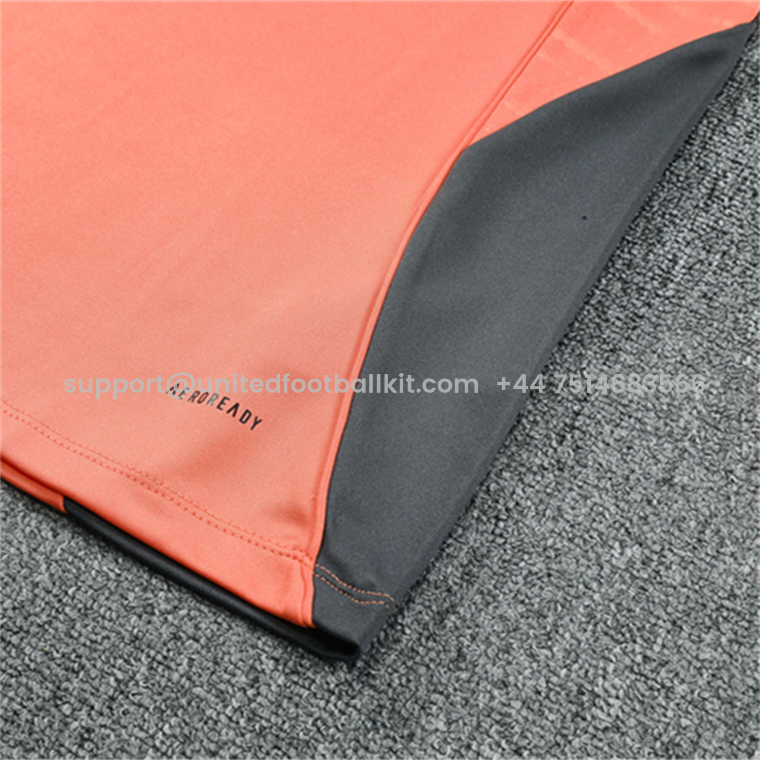 Unitedfootballkit.com | Bayern Munich 25-26 Long Sleeves Training Set - Orange Top & Gray Pants -Customize Name, Number and Patch | Worldwide Shipping