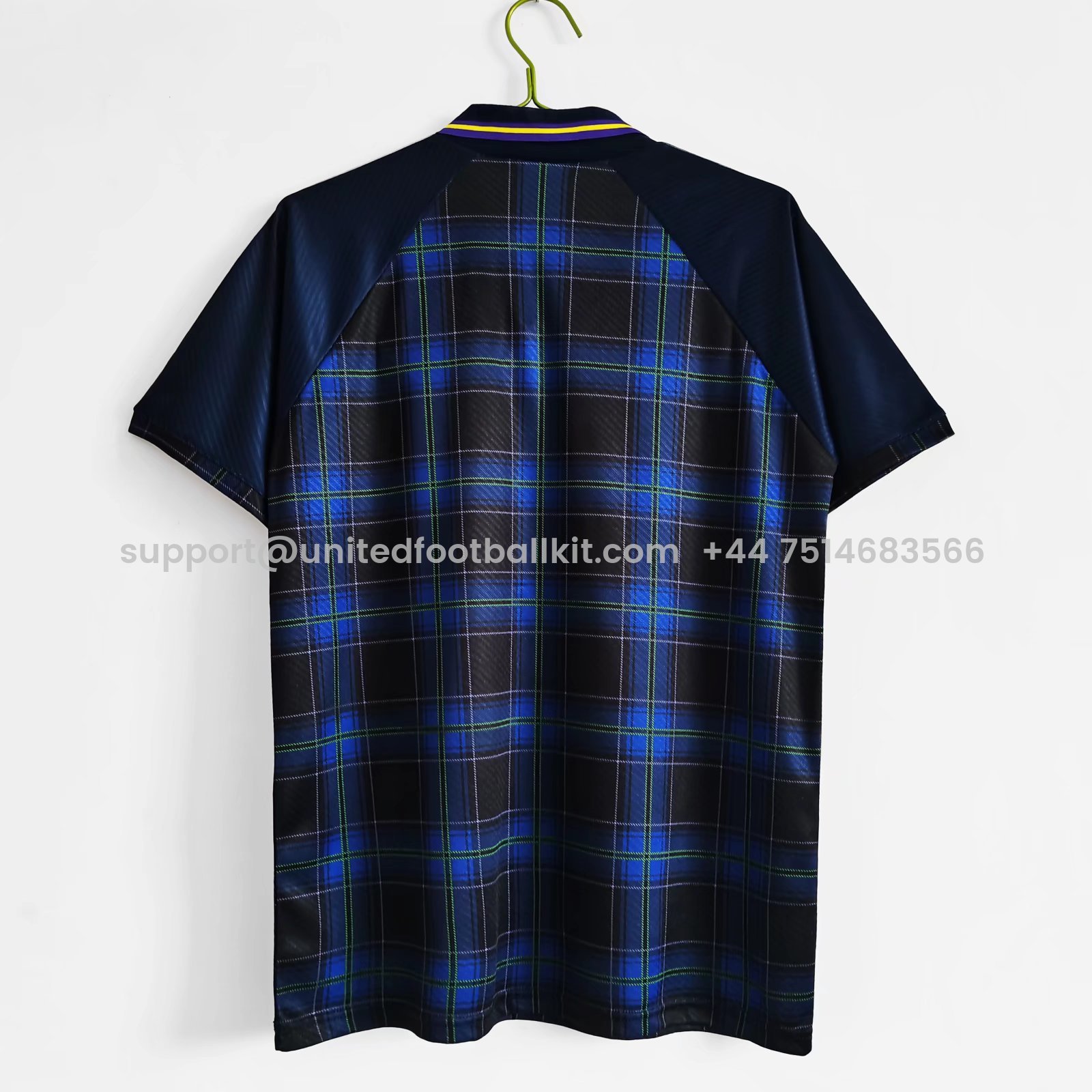 Unitedfootballkit.com | Retro S-c-o.t l.a-n.d 1994-96 Home Stadium Jersey -Customize Name, Number and Patch | Worldwide Shipping