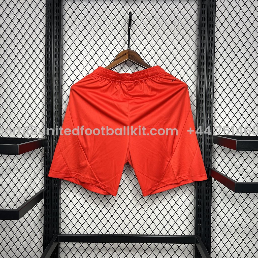 Unitedfootballkit.com | Bayern Munich 24-25 Home Shorts - Fans Version -Customize Name, Number and Patch | Worldwide Shipping