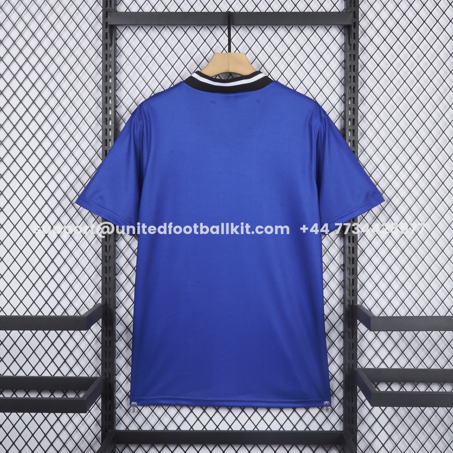 Unitedfootballkit.com | Retro Hamburger SV 1996-97 Away Blue Jersey -Customize Name, Number and Patch | Worldwide Shipping