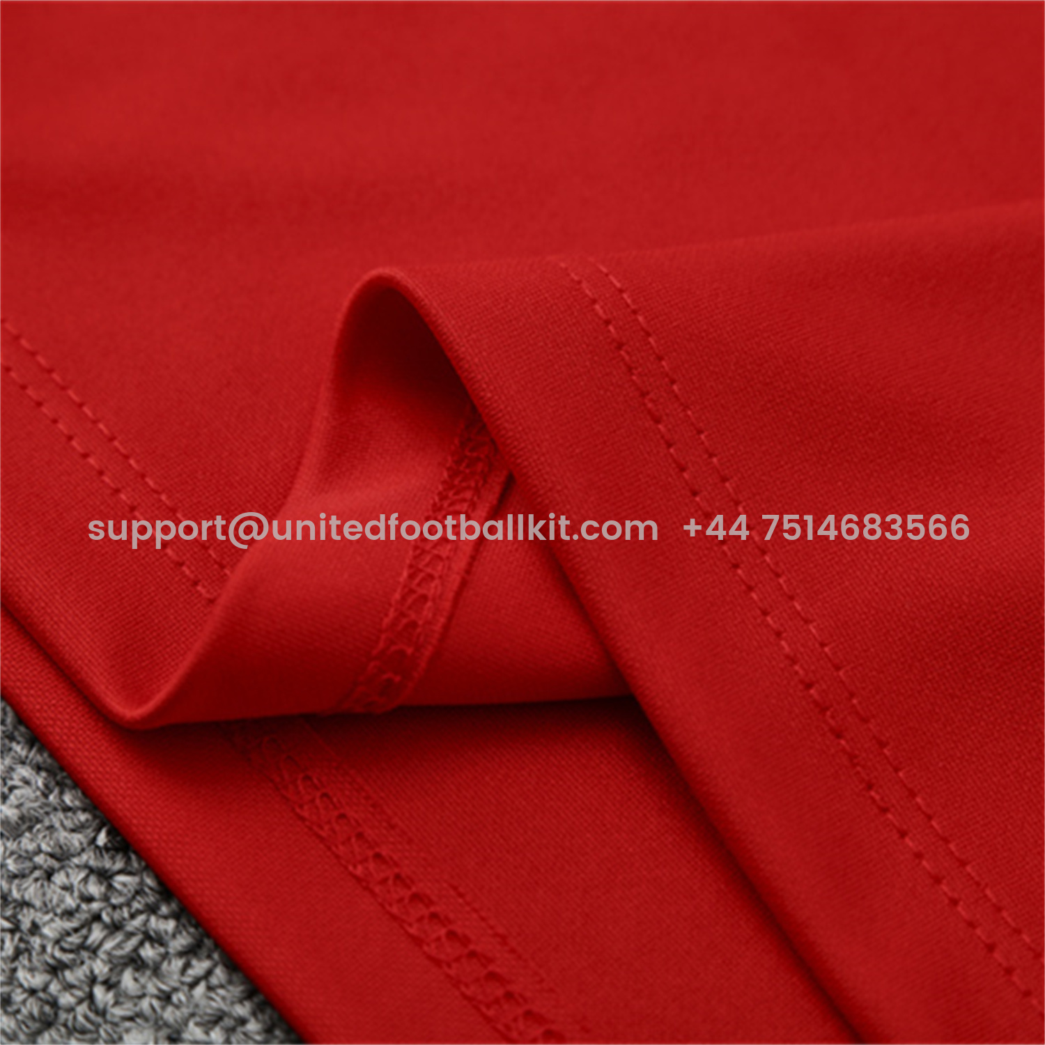 Unitedfootballkit.com | Manchester United 25-26 Long Sleeves Training Set - Red Top & Black Pants -Customize Name, Number and Patch | Worldwide Shipping