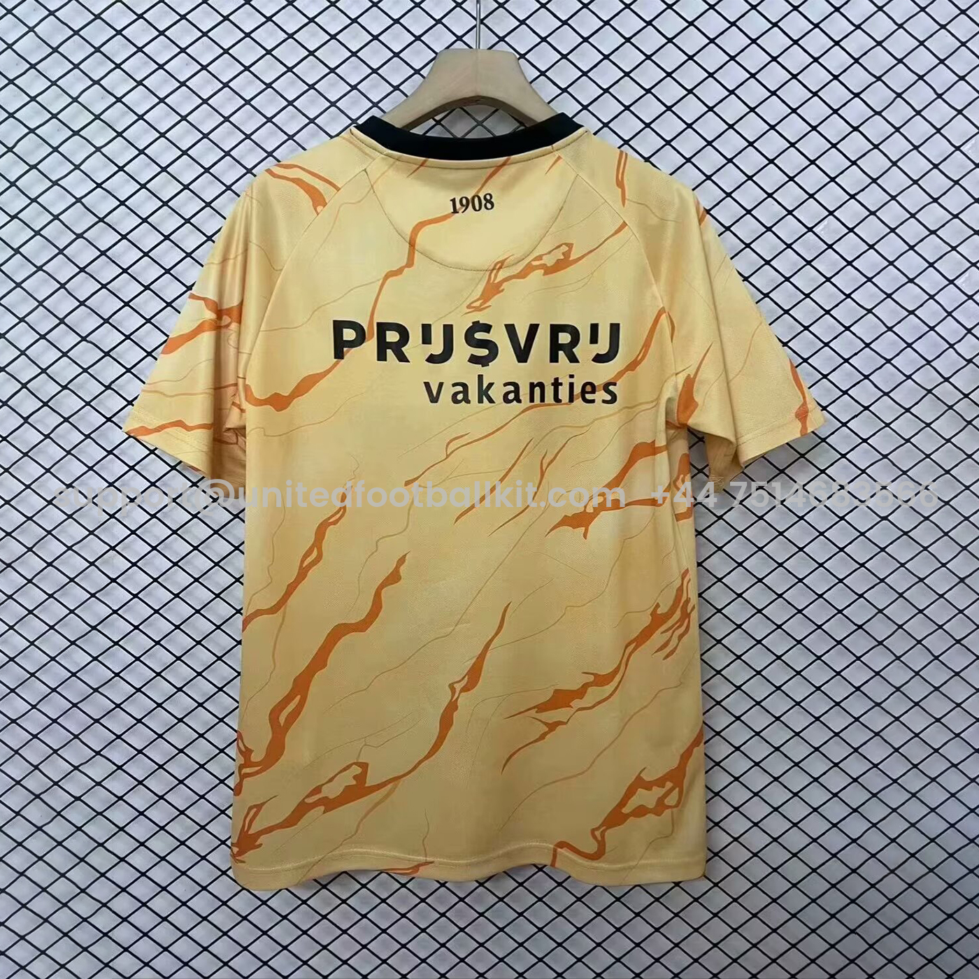 Unitedfootballkit.com | Feyenoord 24-25 Fourth Jersey - Fans Version -Customize Name, Number and Patch | Worldwide Shipping