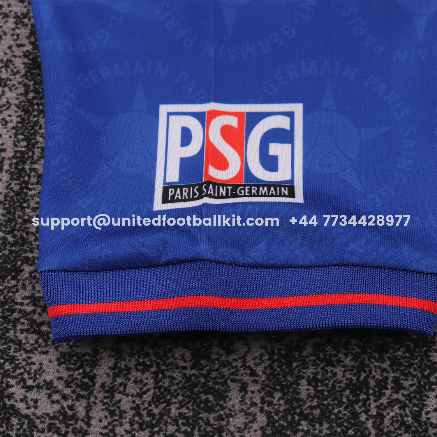 Unitedfootballkit.com | Retro Paris Saint-Germain PSG 1995-96 Home Kids Kit -Customize Name, Number and Patch | Worldwide Shipping