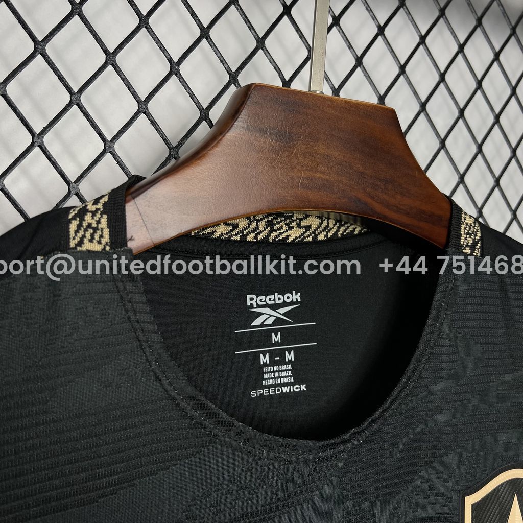 Unitedfootballkit.com | Botafogo 2024 Away Unsponsored Jersey - Fans Version -Customize Name, Number and Patch | Worldwide Shipping
