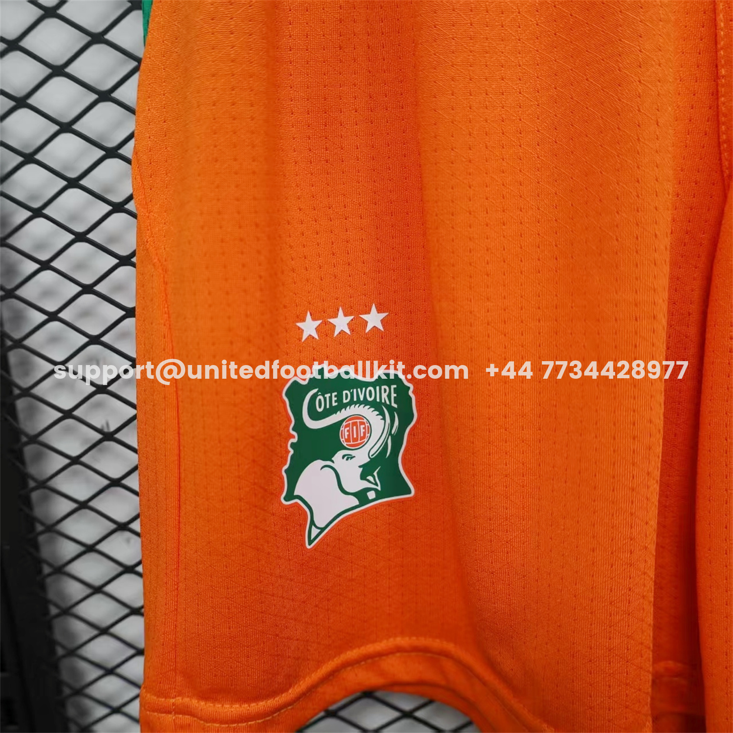 Unitedfootballkit.com | Ivory Coast 2026 Orange Shorts - Player Version -Customize Name, Number and Patch | Worldwide Shipping