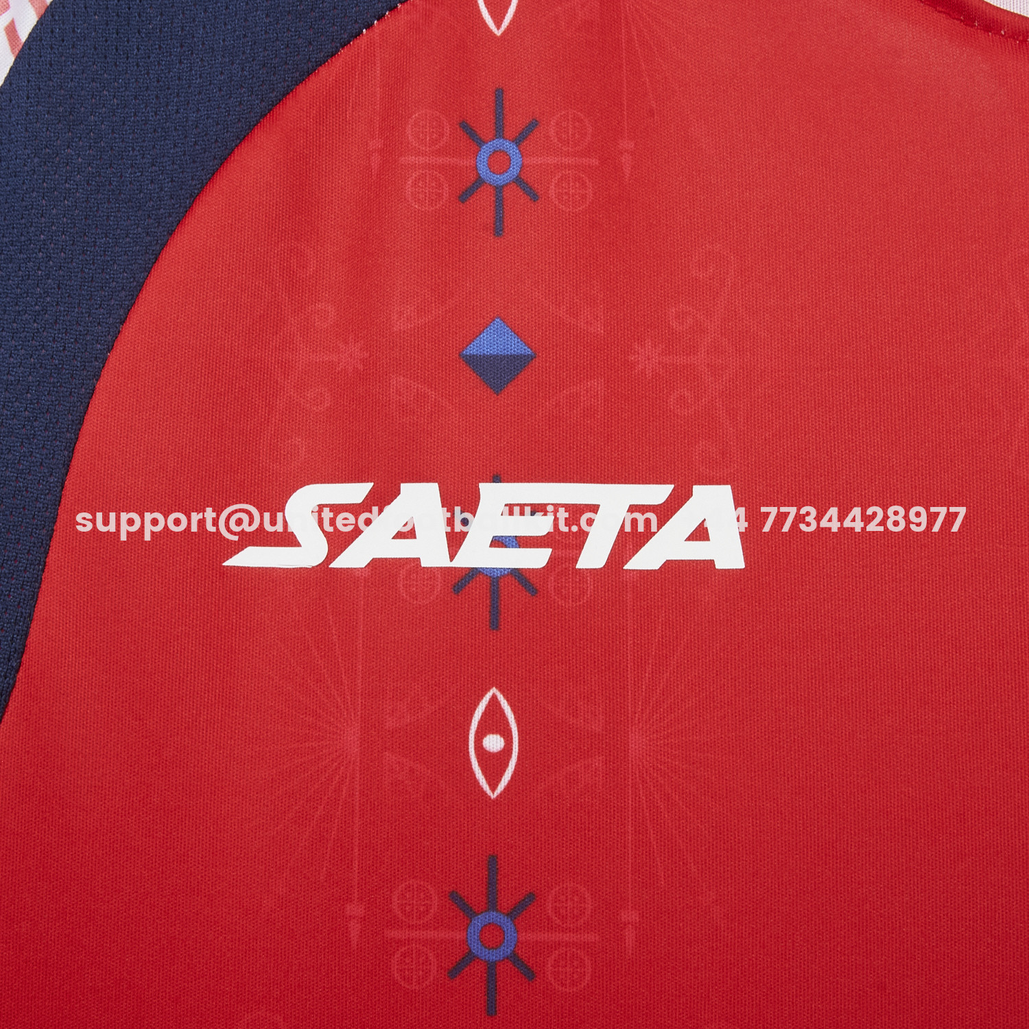 Unitedfootballkit.com | Haiti 2026 Third Red Jersey - Fans Version -Customize Name, Number and Patch | Worldwide Shipping