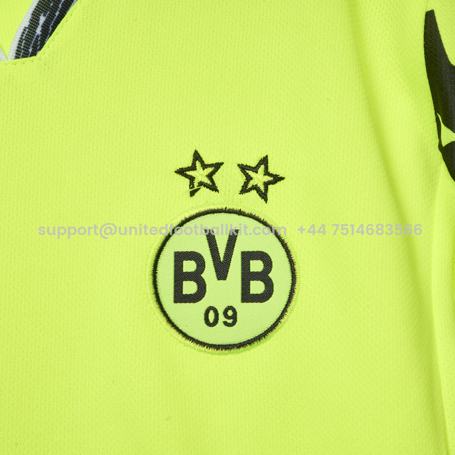 Unitedfootballkit.com | Dortmund 24-25 Yellow Alert Special Edition Kids Kit -Customize Name, Number and Patch | Worldwide Shipping