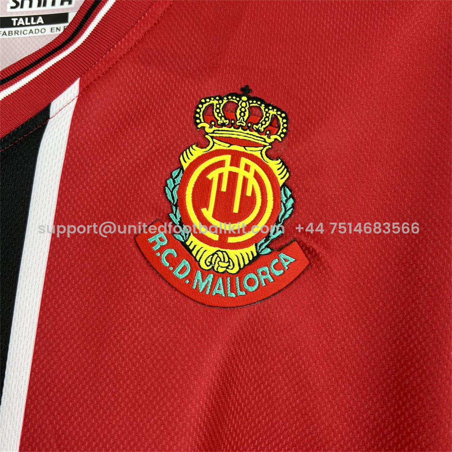 Unitedfootballkit.com | Retro Mallorca 2001-02 Home Jersey -Customize Name, Number and Patch | Worldwide Shipping