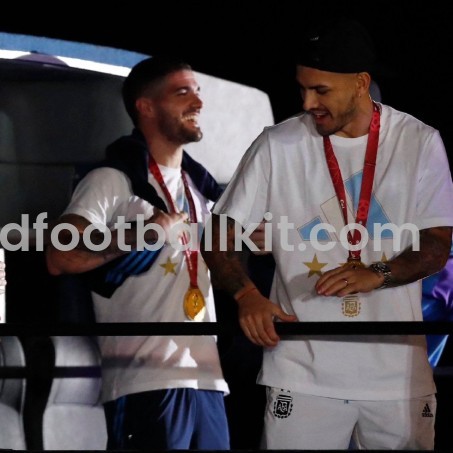 Unitedfootballkit.com | Three Star Argentina Champion Shirt 2022 World Cup -Customize Name, Number and Patch | Worldwide Shipping