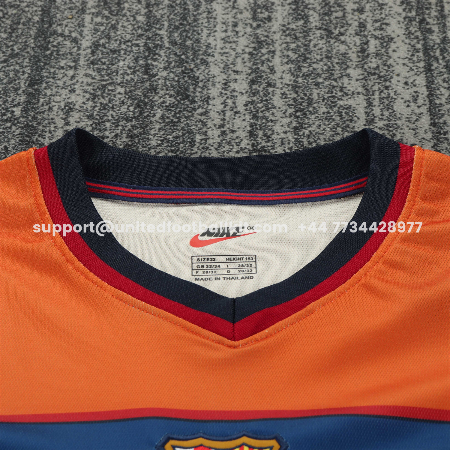 Unitedfootballkit.com | Retro Barcelona 1998-99 Third Kids Kit -Customize Name, Number and Patch | Worldwide Shipping