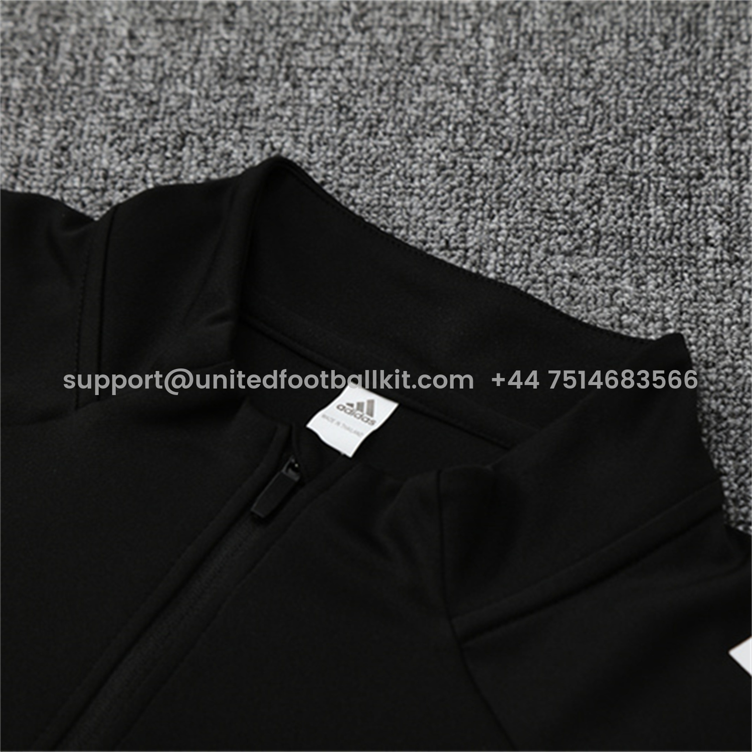 Unitedfootballkit.com | Argentina 25-26 Long Sleeves Training Set - Black Top & Black Pants -Customize Name, Number and Patch | Worldwide Shipping