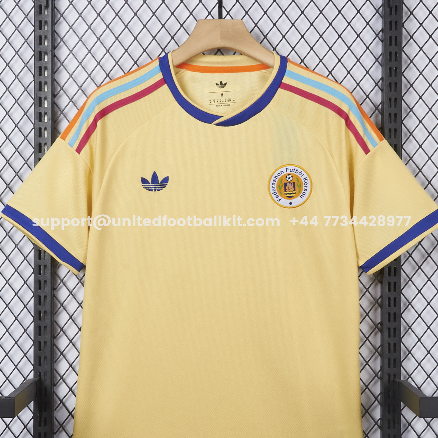 Unitedfootballkit.com | Curaçao 2026 Away Yellow Jersey - Fans Version -Customize Name, Number and Patch | Worldwide Shipping