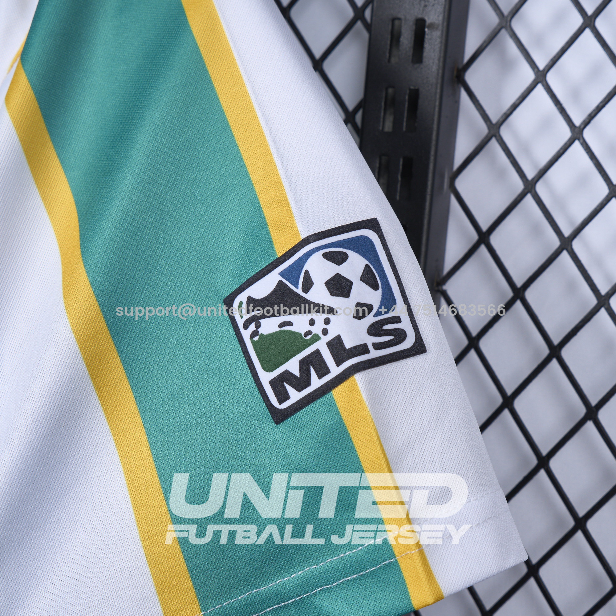Unitedfootballkit.com | Retro La Galaxy 1997 Home Jersey -Customize Name, Number and Patch | Worldwide Shipping