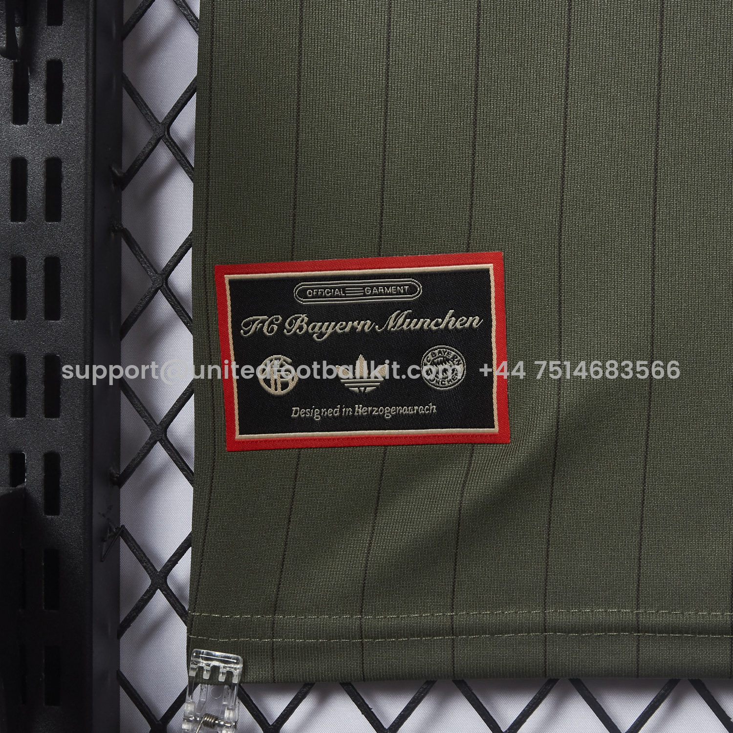 Unitedfootballkit.com | Bayern Munich 25-26 Trefoil Green Travel Jersey - Fans Version -Customize Name, Number and Patch | Worldwide Shipping