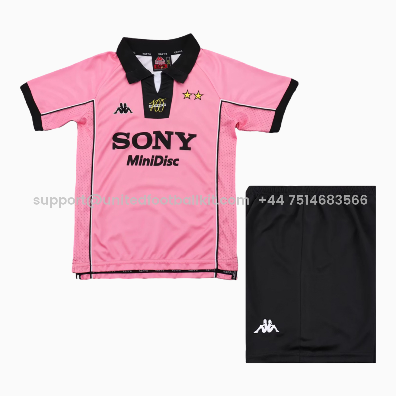 Unitedfootballkit.com | Retro Juventus 1997-98 Away Kids Kit -Customize Name, Number and Patch | Worldwide Shipping