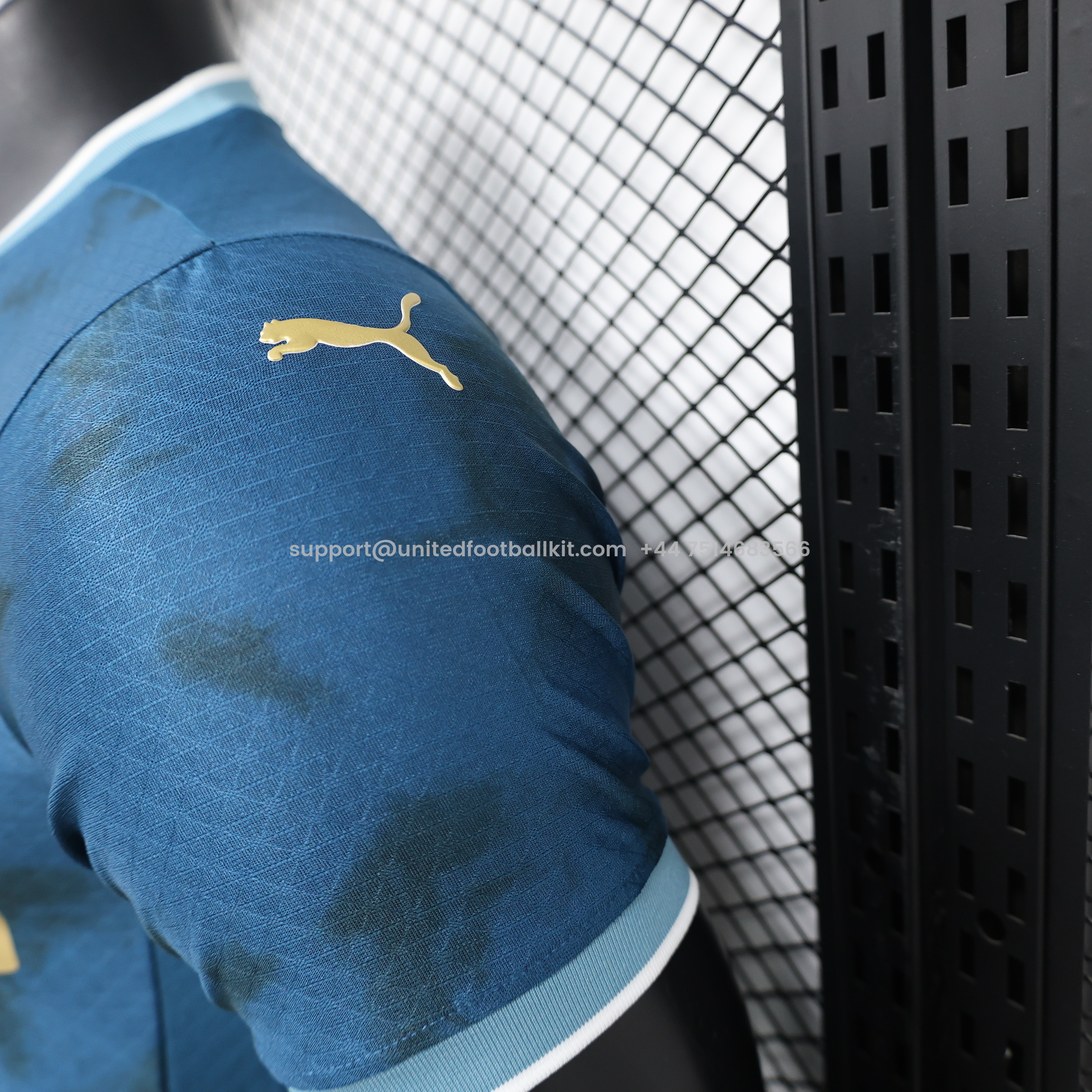 Unitedfootballkit.com | Marseille 24-25 Away Jersey - Player Version -Customize Name, Number and Patch | Worldwide Shipping