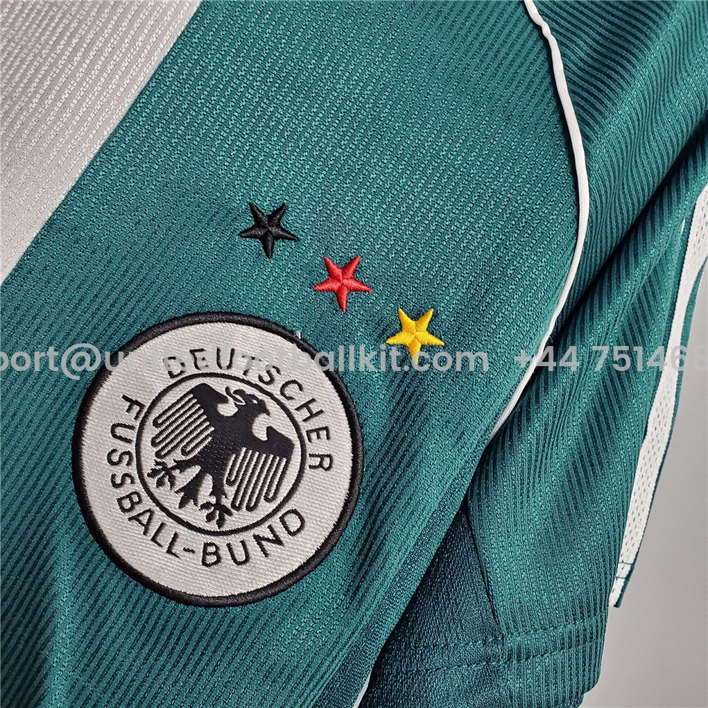 Unitedfootballkit.com | Retro Germany 1998 Away Stadium Jersey -Customize Name, Number and Patch | Worldwide Shipping