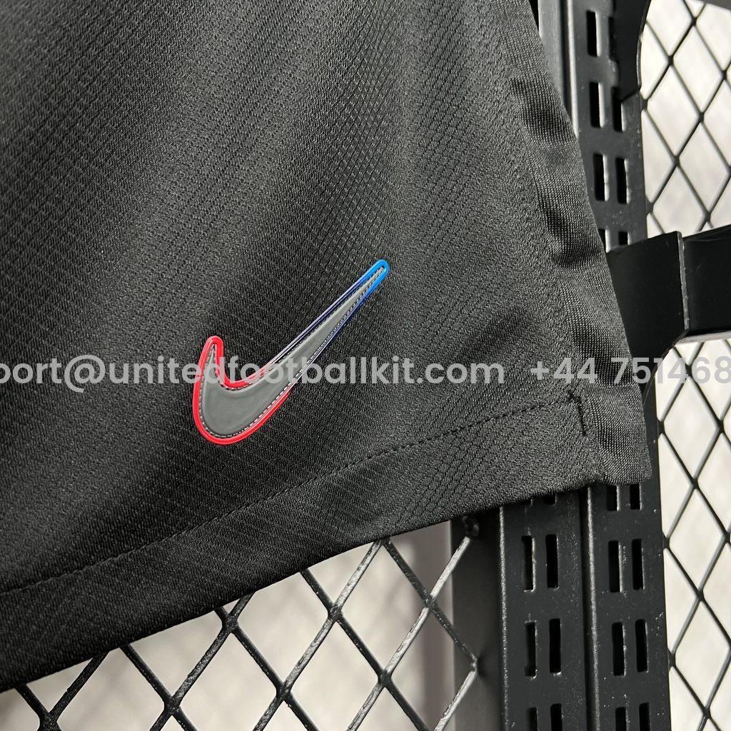 Unitedfootballkit.com | Barcelona 24-25 Away Shorts - Fans Version -Customize Name, Number and Patch | Worldwide Shipping