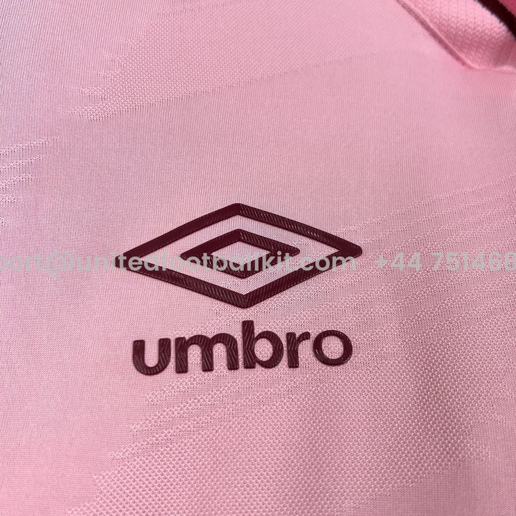 Unitedfootballkit.com | Fluminense 24-25 Pink October Jersey - Fans Version -Customize Name, Number and Patch | Worldwide Shipping