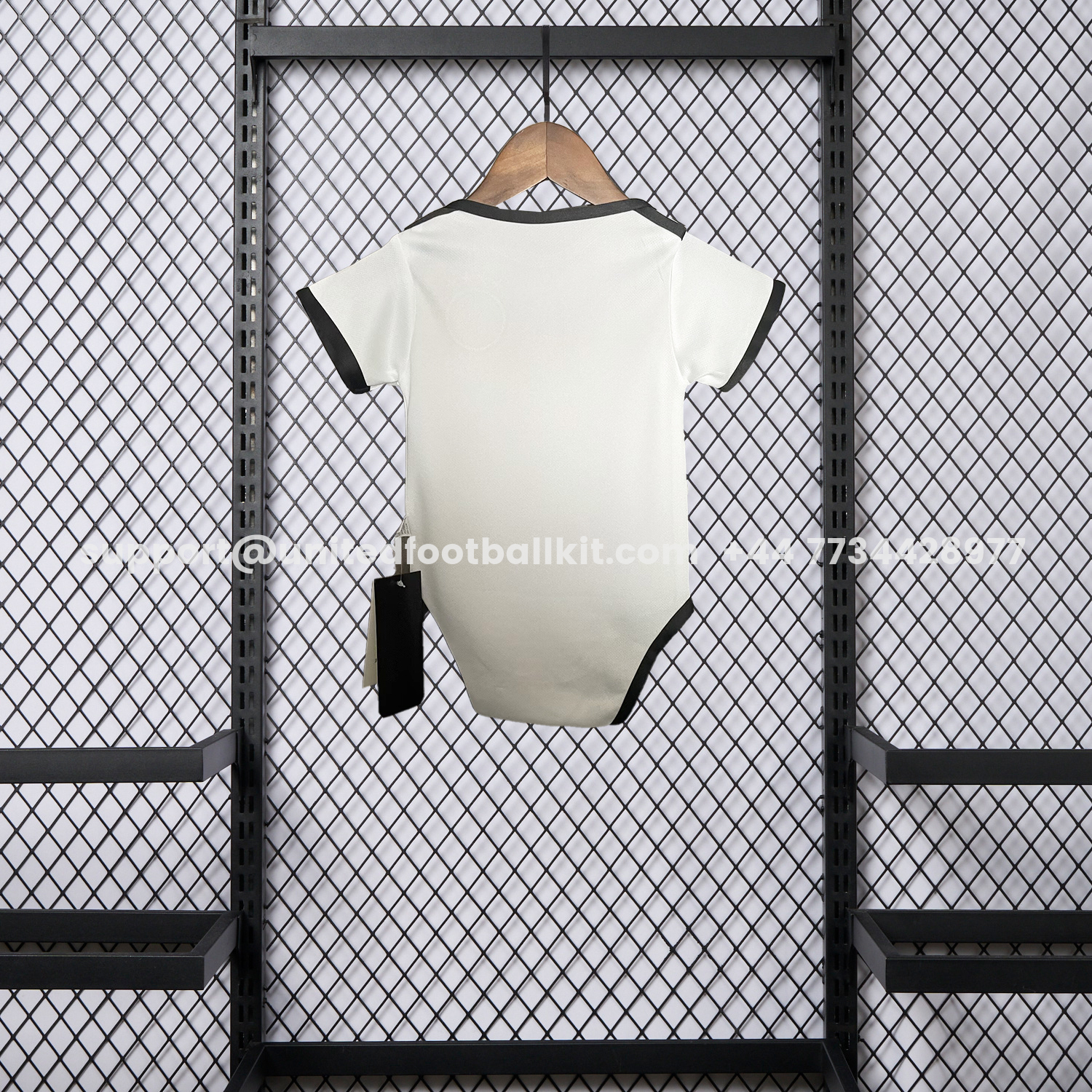 Unitedfootballkit.com | Germany 2026 Home Baby Crawling Suit -Customize Name, Number and Patch | Worldwide Shipping