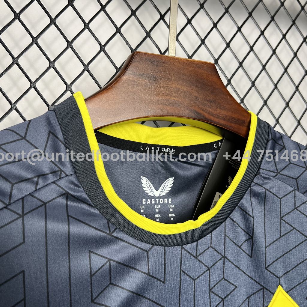 Unitedfootballkit.com | Everton 24-25 Away Jersey - Fans Version -Customize Name, Number and Patch | Worldwide Shipping