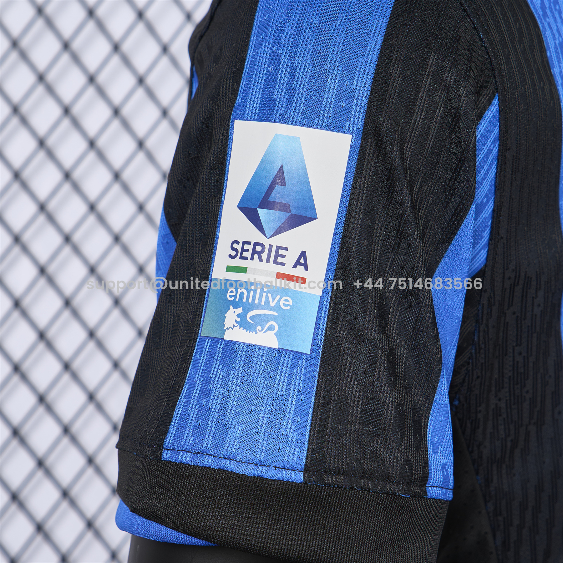 Unitedfootballkit.com | Inter Milan 24-25 Home Stadium Jersey - Player Version -Customize Name, Number and Patch | Worldwide Shipping