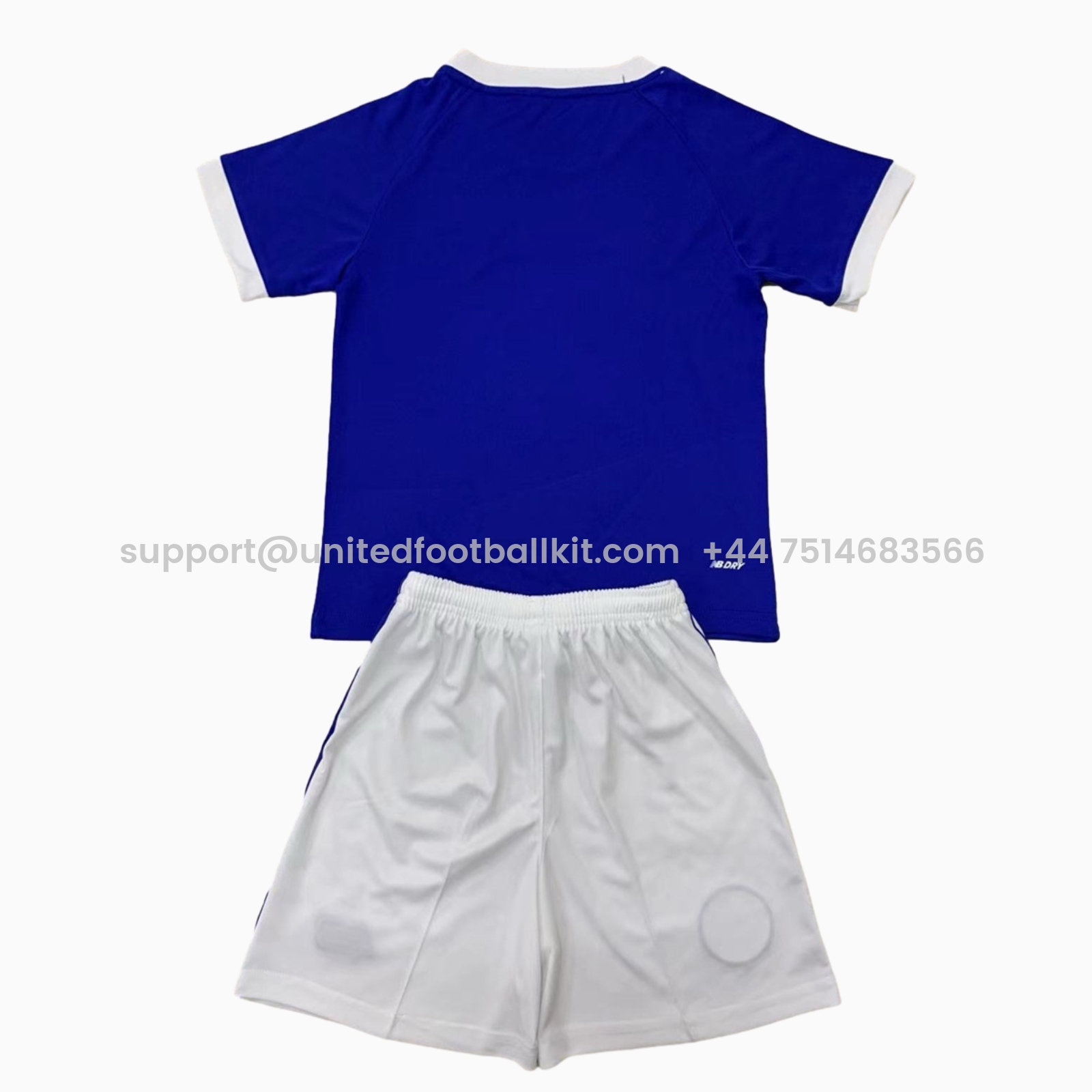 Unitedfootballkit.com | Cardiff City 24-25 Home Kids Kit -Customize Name, Number and Patch | Worldwide Shipping