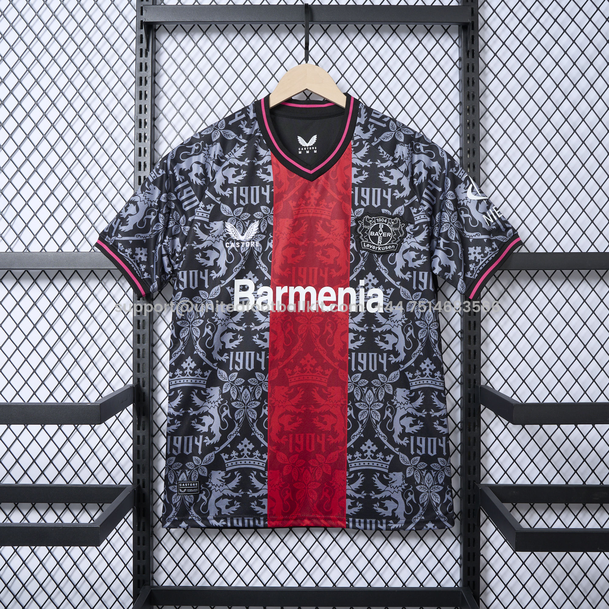 Unitedfootballkit.com | Bayer 04 Leverkusen 24-25 Black Special Jersey - Fans Version -Customize Name, Number and Patch | Worldwide Shipping