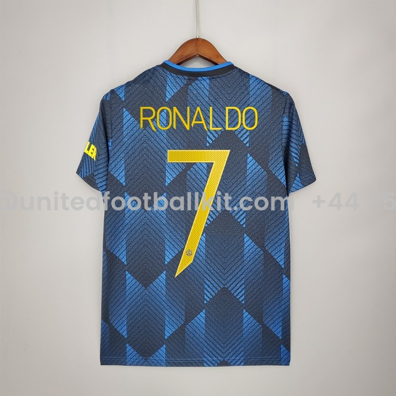 Unitedfootballkit.com | Retro Manchester United 21-22 Third Jersey -Customize Name, Number and Patch | Worldwide Shipping