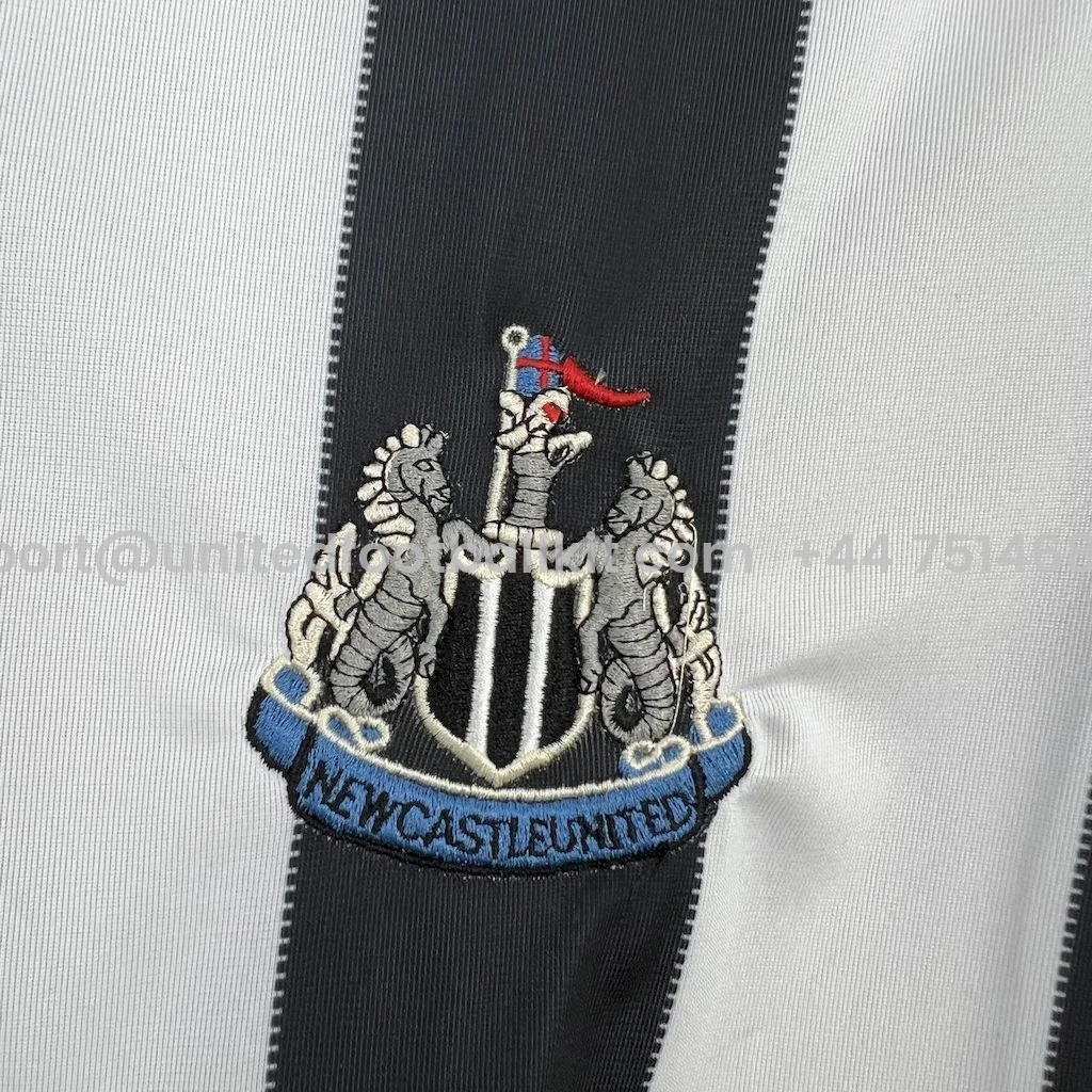 Unitedfootballkit.com | Retro Newcastle United 1999-00 Home Jersey -Customize Name, Number and Patch | Worldwide Shipping