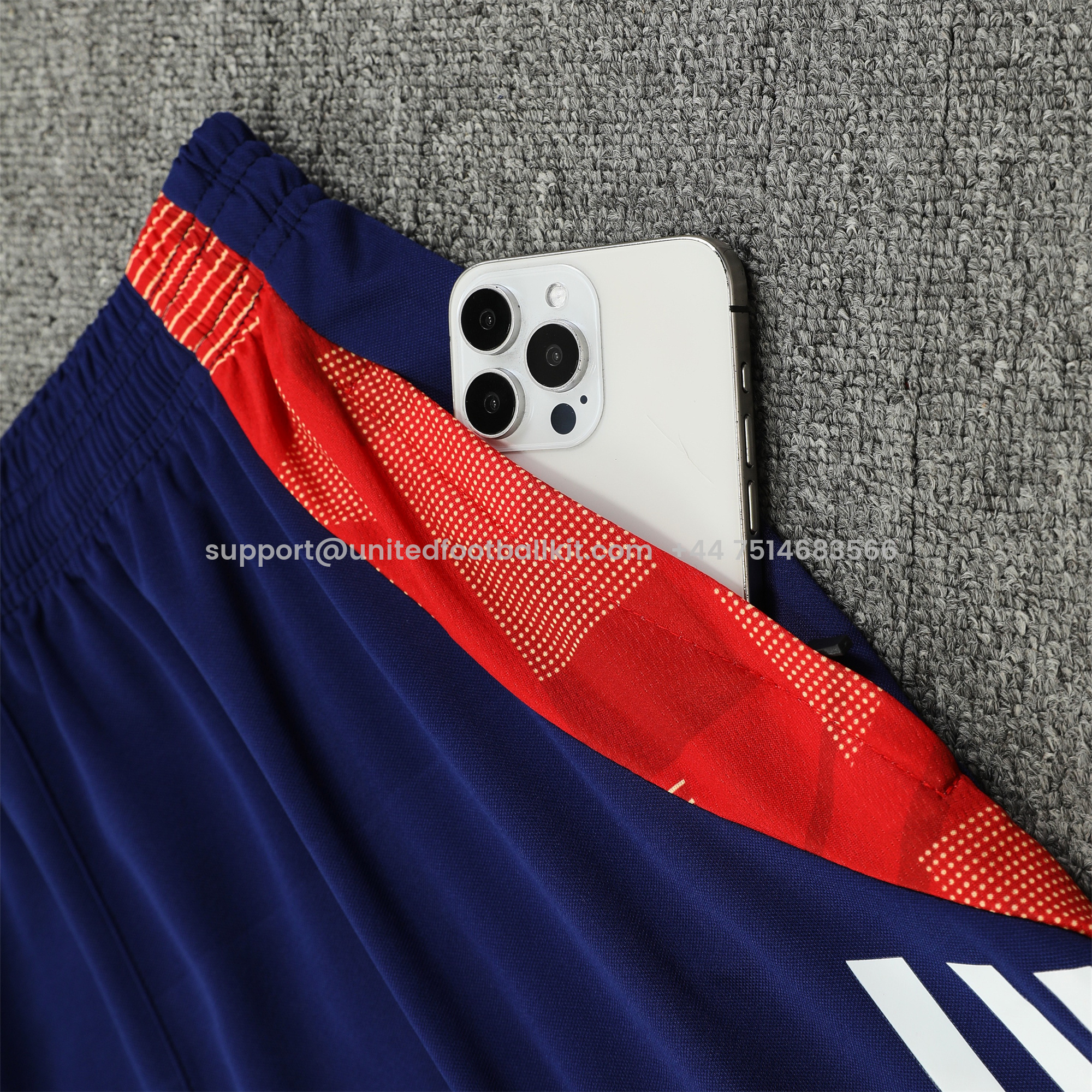 Unitedfootballkit.com | Spain 24-25 Vest Training Set - Red -Customize Name, Number and Patch | Worldwide Shipping