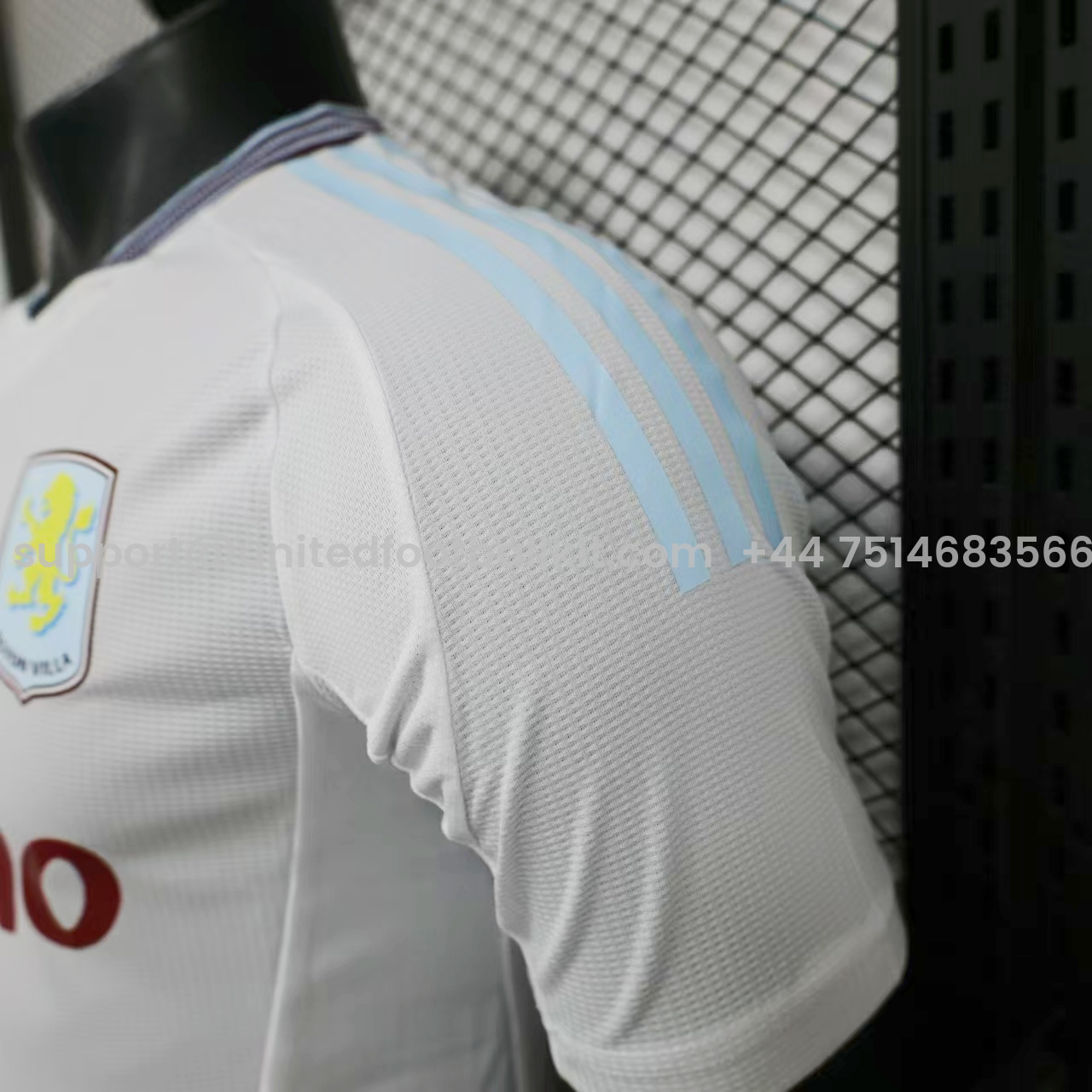 Unitedfootballkit.com | Aston Villa 24-25 Away Jersey - Player Version -Customize Name, Number and Patch | Worldwide Shipping