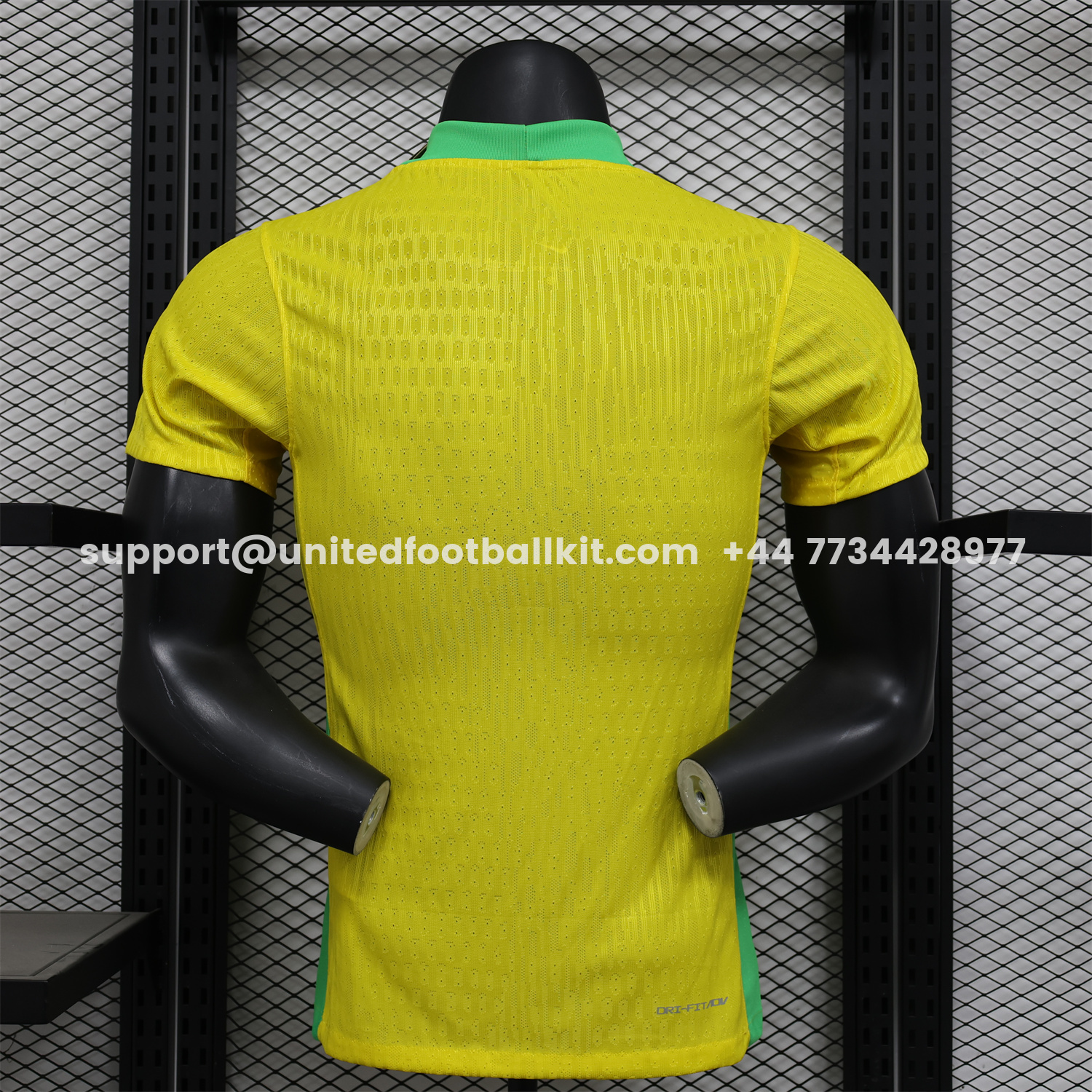 Unitedfootballkit.com | Brazil 2025 Women's Team Home Jersey - Men's Player Version -Customize Name, Number and Patch | Worldwide Shipping