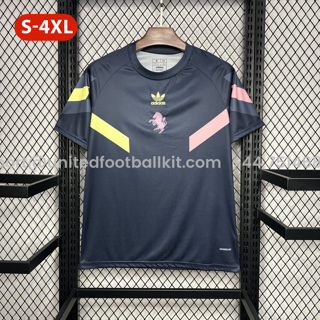 Unitedfootballkit.com | Juventus 24-25 Training Jersey - Fans Version -Customize Name, Number and Patch | Worldwide Shipping