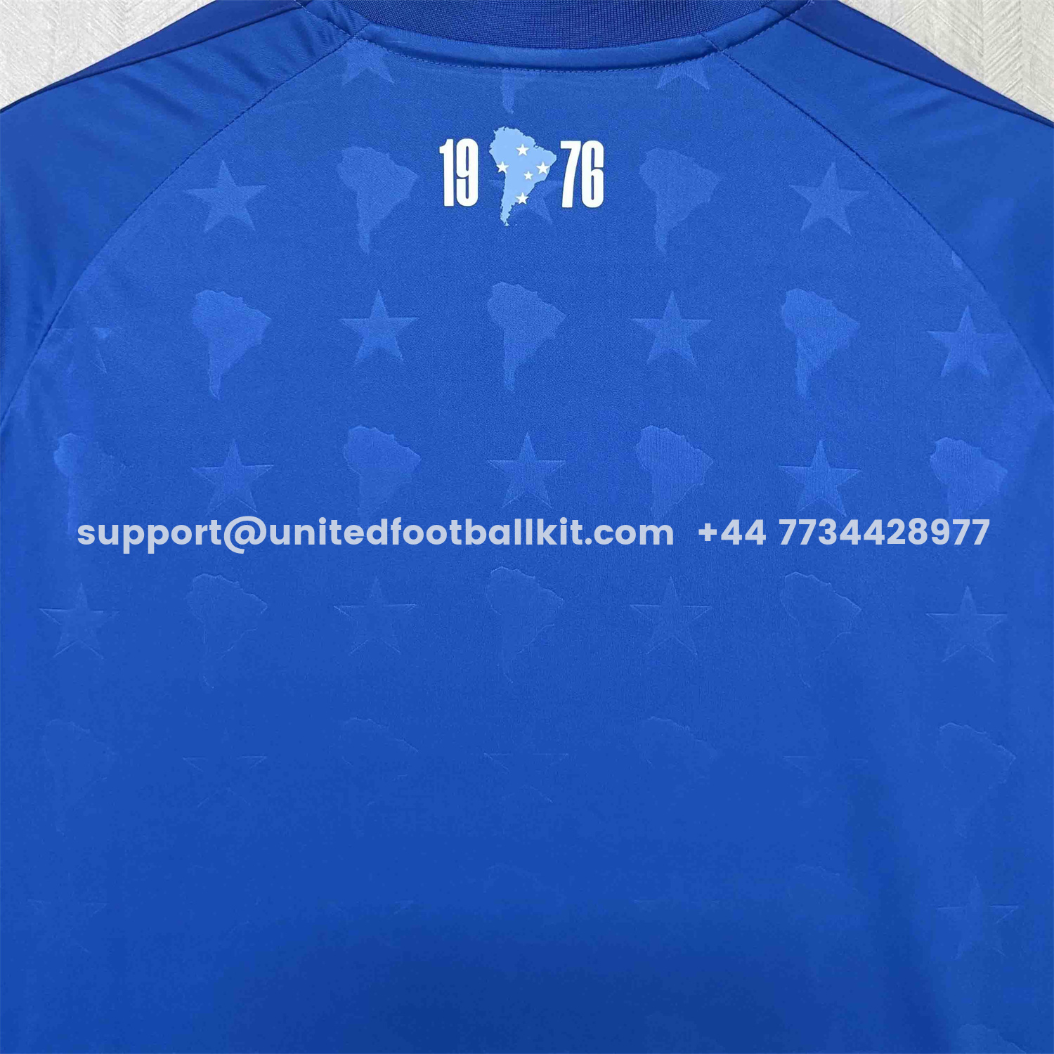 Unitedfootballkit.com | Cruzeiro 26-27 Home Jersey - Fans Version -Customize Name, Number and Patch | Worldwide Shipping