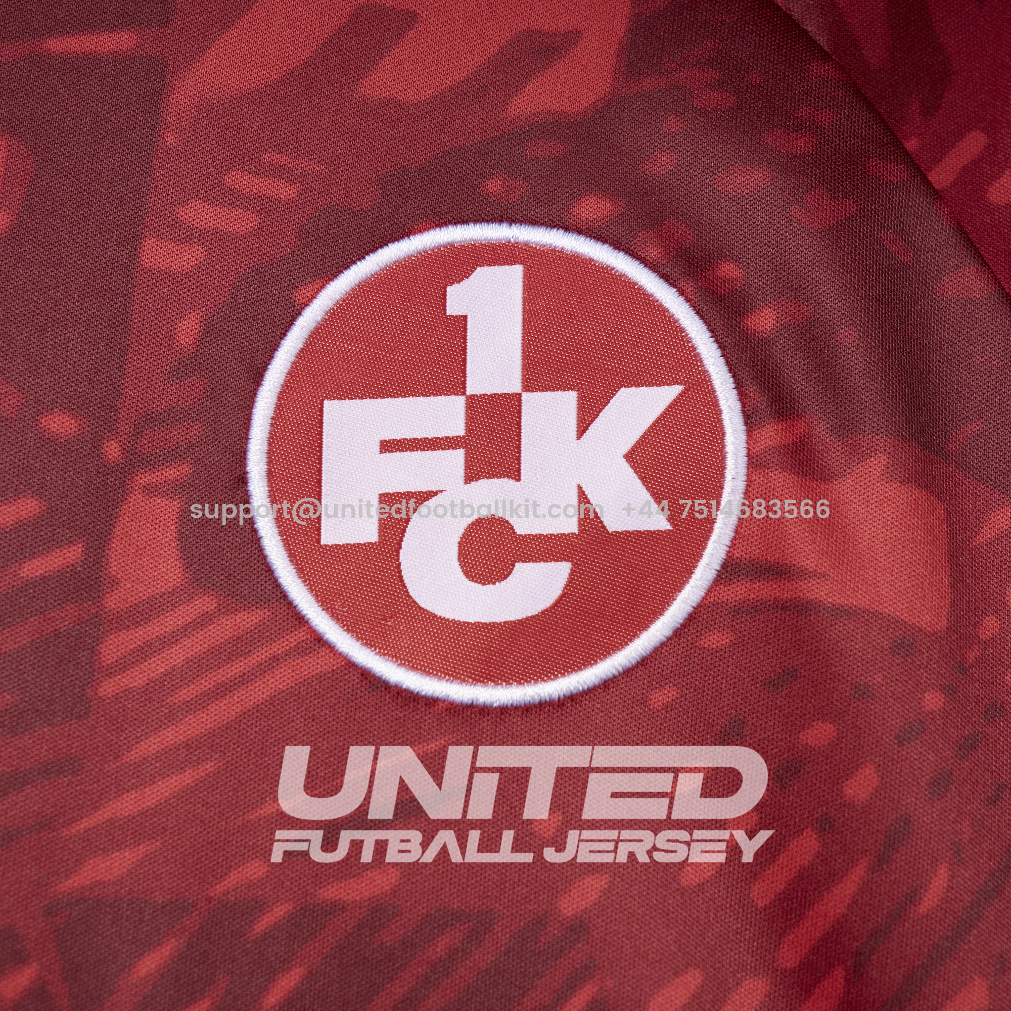 Unitedfootballkit.com | Kaiserslautern 24-25 Home Jersey - Fans Version -Customize Name, Number and Patch | Worldwide Shipping