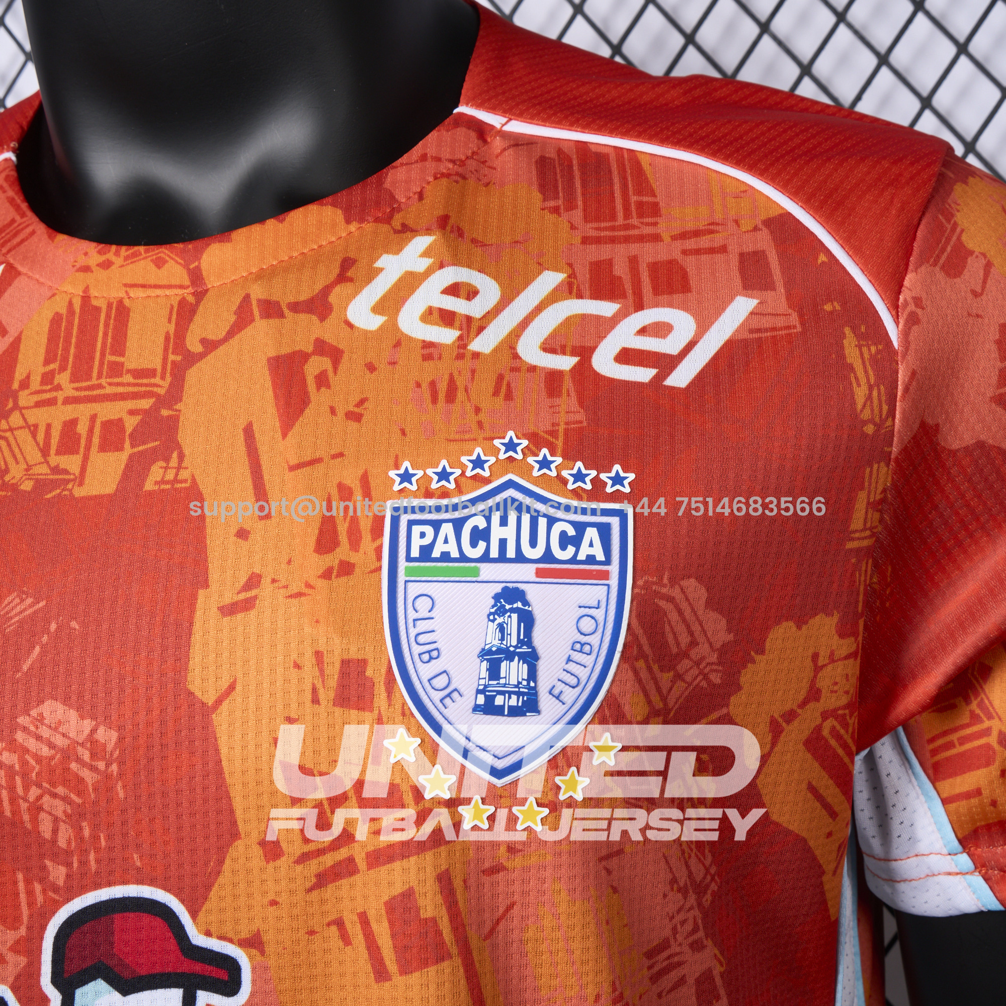Unitedfootballkit.com | Pachuca 24-25 Away Jersey - Player Version -Customize Name, Number and Patch | Worldwide Shipping