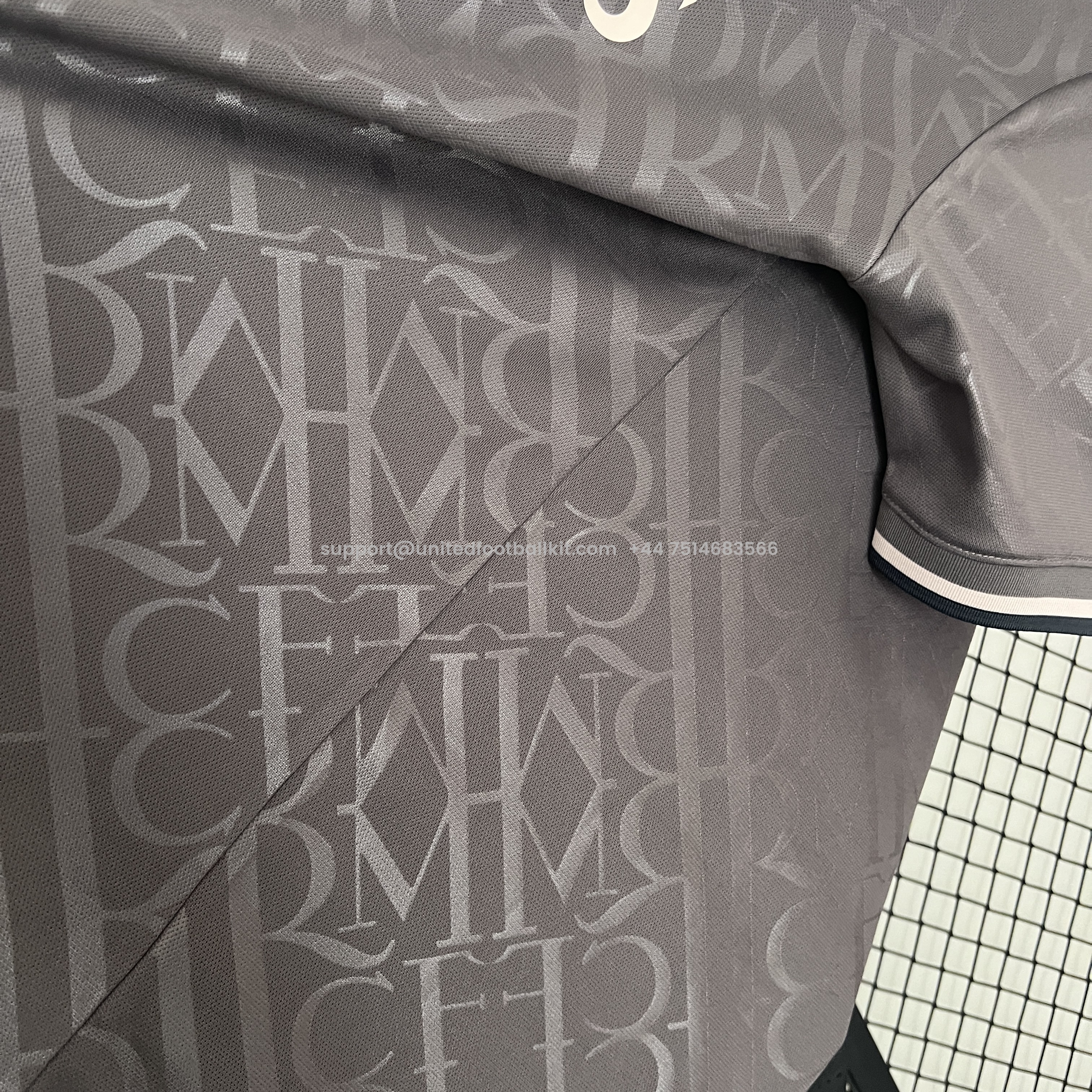 Unitedfootballkit.com | Real Madrid 24-25 Third Jersey - Fans Version -Customize Name, Number and Patch | Worldwide Shipping